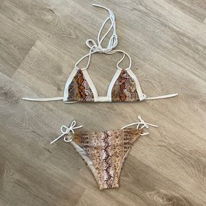 Montce Snakeskin Bikini